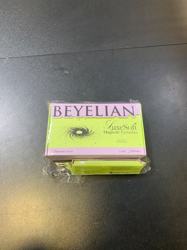 Photo 1 of BEYELIAN Soft Magnetic Eyelashes with Applicator, Reusable Magnetic Lashes with New Eyelash Fixer, Eyelashes Natural Look, Easy to Wear
