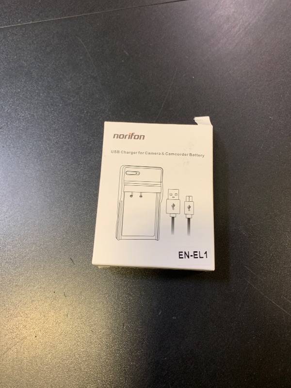 Photo 1 of EN-EL1 USB Charger for Nikon COOLPIX 4300, 4500, 4800, 5000, 5400, 5700, 775, 8700, 880, 885, 995, E880 Camera and MoreLPNPMEY1204636
