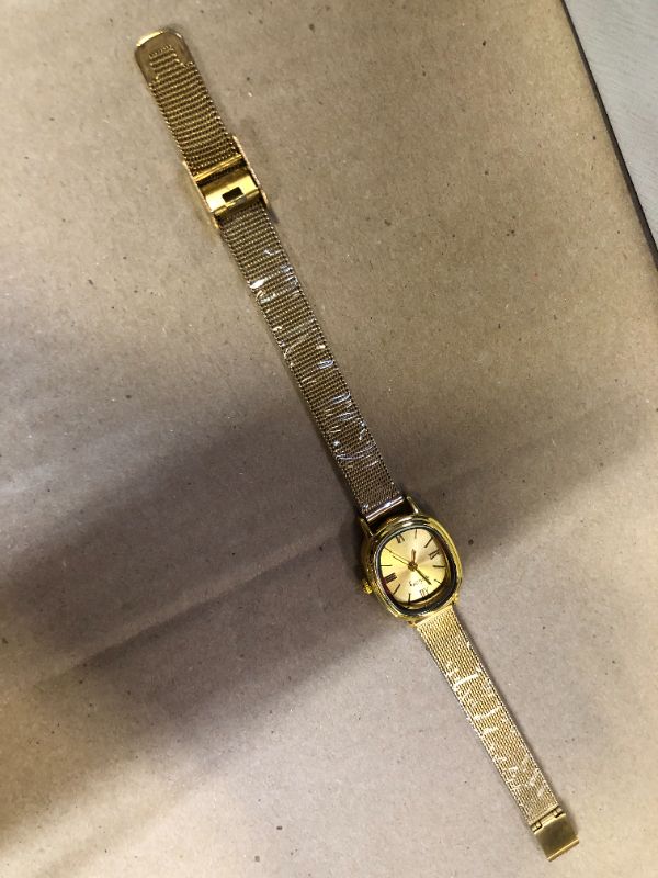 Photo 1 of FIYTA Watches for Women Vintage Ladies Wrist Watches Stainless Steel Dainty Small Gold Watch  