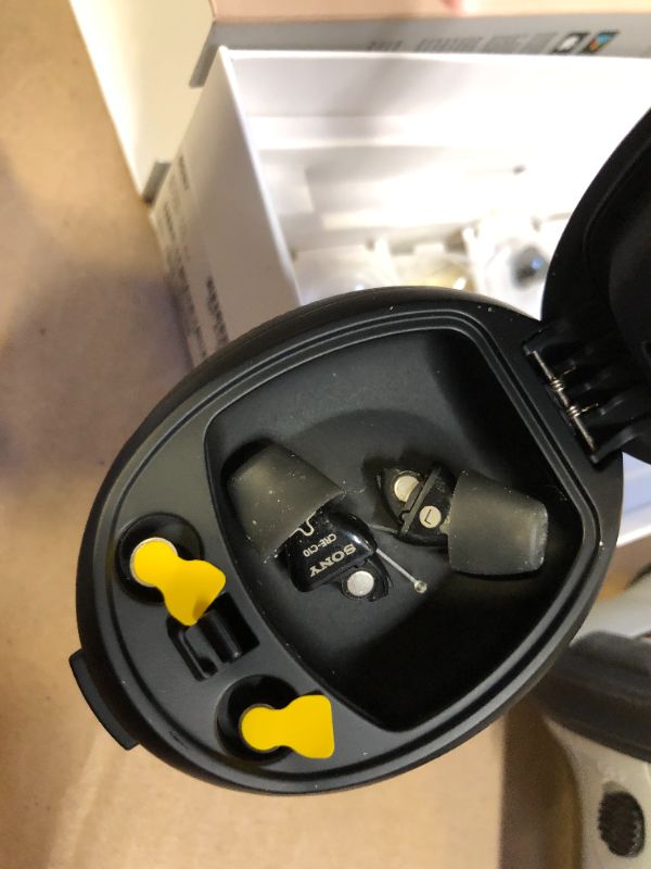 Photo 1 of Sony CRE-C10 Self-Fitting OTC Hearing Aids for Mild to Moderate Hearing Loss, Prescription-Grade Sound Quality, Compact Virtually Invisible Design, Customizable App, and Replaceable Batteries, Black