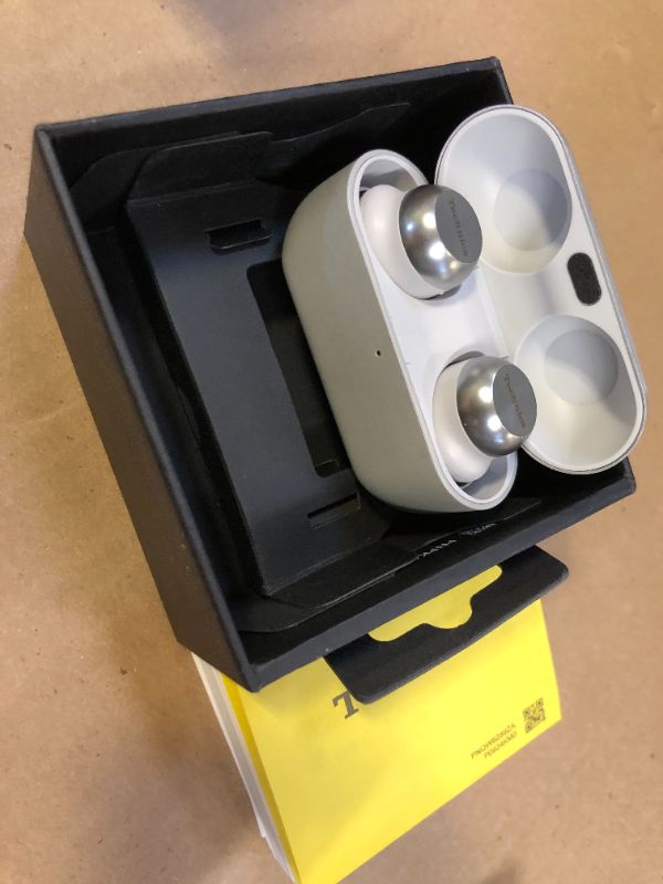 Photo 1 of Technics Reference Class Hi-Fi Wireless Earbuds, Dolby Atmos with Head Tracking, Adaptive Noise Cancelling, 3 Device Multipoint, 10-hr Battery, Wireless Charging, Improved Fit - EAH-AZ100-S (Silver)