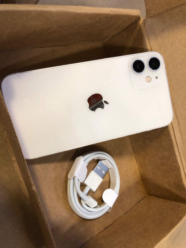 Photo 1 of Apple iPhone 12 Mini, 128GB, White - Unlocked (Renewed)