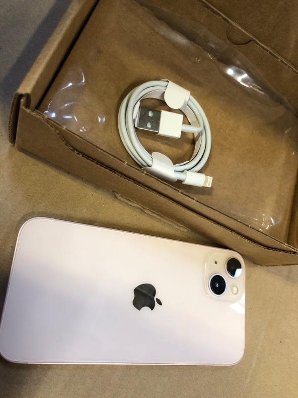 Photo 1 of Apple iPhone 13, 256GB, Pink - Unlocked (Renewed)