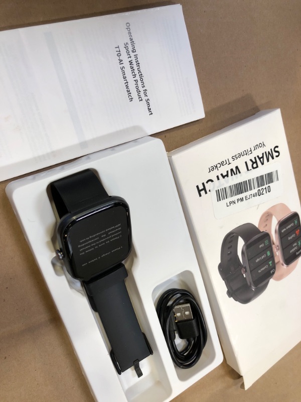 Photo 1 of Smart Watch with AI ChatGPT built-in (Answer/Make Call), 1.91" Smartwatch for Men Women, 112+ Fitness Activity Tracker, Calories/Heart Rate/Sleep Monitor, IP68 Waterproof Step Counter for Android iOS
