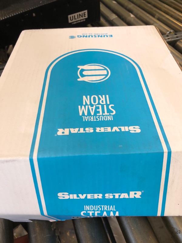 Photo 1 of Gravity- Feed Steam Iron ~ Silver star ES-300