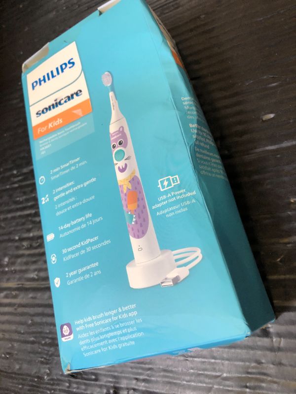 Photo 1 of Philips Sonicare for Kids Design a Pet Edition, Corded Electric, HX3601
