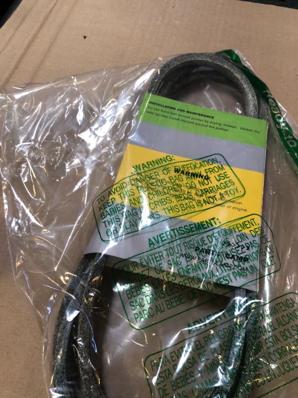 Photo 1 of Parts Camp 429636 Mower Belt Replaces Craftsman Poulan Husqvarna 532429636 197253 Deck Drive Belt for 42" Cut Mower Lawn Tractor Blade Drive Belt