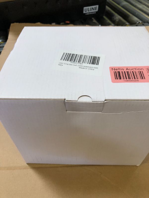 Photo 1 of CE200 12-Cup Glass Coffee Pot Replacement Compatible with Ninja Coffee Brewer Maker Models CE251 CE201 CE201C CE200 CE200C Model# XGLSLID200
