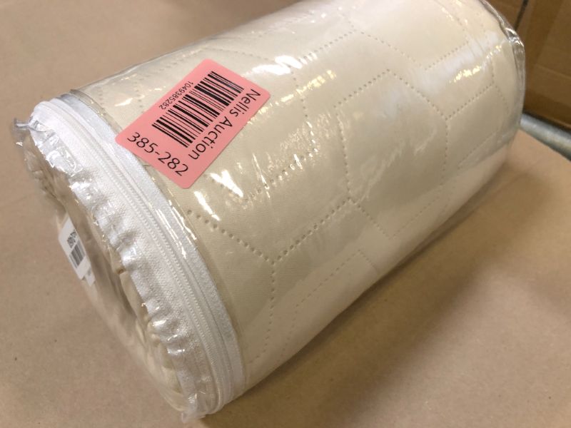 Photo 1 of Tcksstex Waterproof and Anti-Slip Dog Bed Cover and Pet Blanket Sofa Pet Bed Mat ?car Incontinence Mattress Protectors Furniture Couch Cover for Most Cats Dogs, Pets?52x82-Ivory?