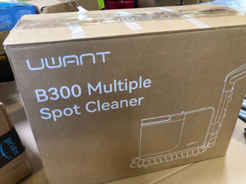 Photo 1 of uwant Portable Carpet Cleaner, 12Kpa Powerful Suction Spot Cleaner Machine, Upholstery Cleaner Machine, Home, Sofa, Car Cleaner, Furniture