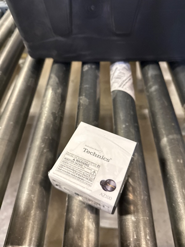 Photo 1 of Technics Reference Class Hi-Fi Wireless Earbuds, Dolby Atmos with Head Tracking, Adaptive Noise Cancelling, 3 Device Multipoint, 10-hr Battery, Wireless Charging, Improved Fit - EAH-AZ100-K (Black)