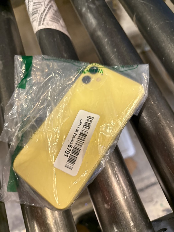 Photo 1 of Apple iPhone 11, US Version, 128GB, Yellow - Unlocked (Renewed)