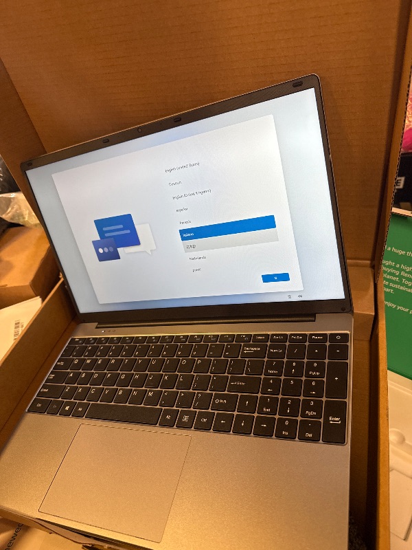 Photo 1 of 15.6 Inch Laptop with Office 365, 4GB RAM, 128GB Storage Expandable 1TB, 5205U Processor, HD Display, Windows 11 Laptops Computer, Wi-Fi 5, BT4.2, Numpad, Type-C, for Business and Students.