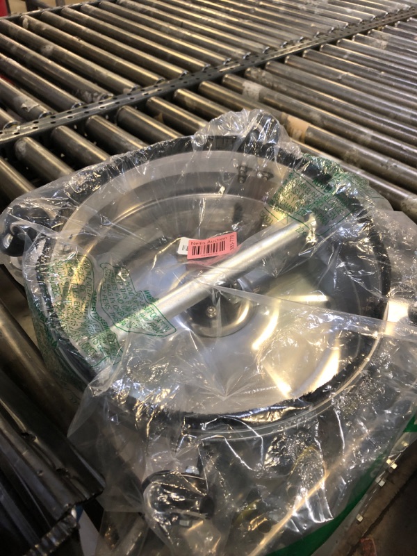 Photo 1 of 14" Pressure Washer Surface Cleaner with 4 Wheels - Stainless Steel Surface Cleaner for Pressure Washer Attachment for Concrete, Patio, Sidewalk, Deck and Driveways - PWS14