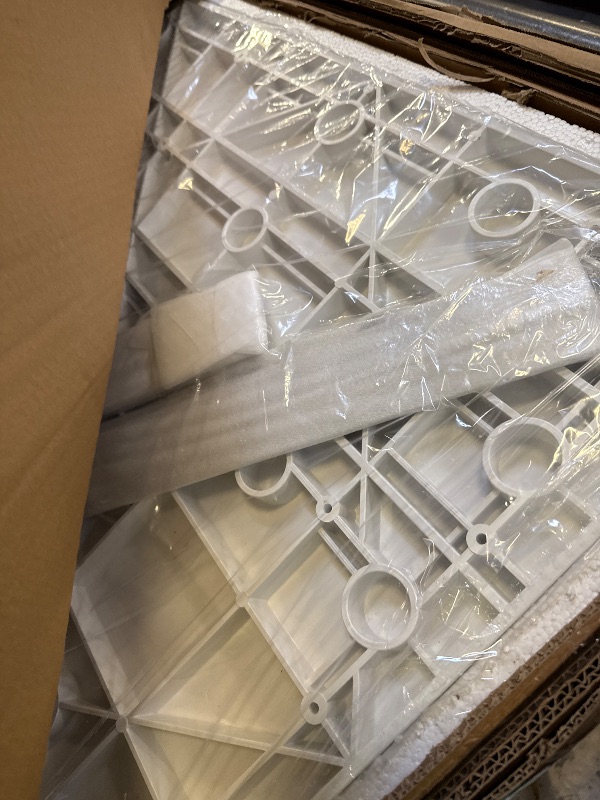Photo 1 of WOODBRIDGE 47.25 in L x 35.4 in W Zero Threshold End Shower Base with Reversible Drain Placement, Matching Decorative Drain Plate and Tile Flange, Wheel Chair Access, Low Profile, White