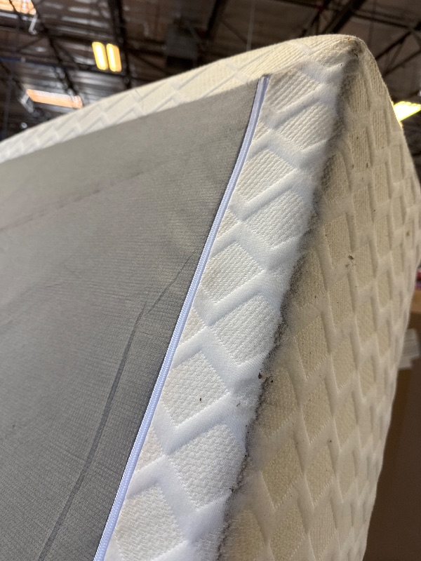 Photo 1 of Signature Design by Ashley California King Size Chime 12" Medium Firm Memory Foam Mattress,Fiberglass Free with Green Tea & Charcoal Gel for Pressure Relief, White, Fiberglass Free, Mattress In A Box