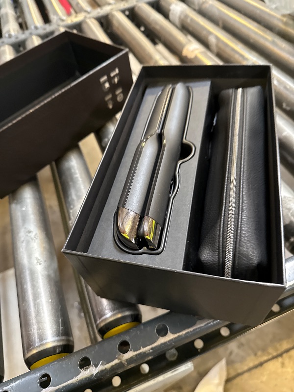 Photo 1 of ghd Unplugged Styler ? 1" Cordless Flat Iron Hair Straightener, Professional Travel Straightening Iron with Heat-Resistant Case, USB-C Charging for 20-Minutes of Use ? Black