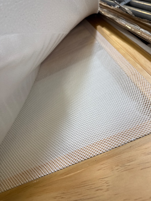 Photo 1 of BreathableBaby Breathable Mesh 3-in-1 Convertible Crib (Toddler Bed Kit Sold Separately) — Beech & White — Two Adjustable Mattress Heights — Greenguard Gold Certified
