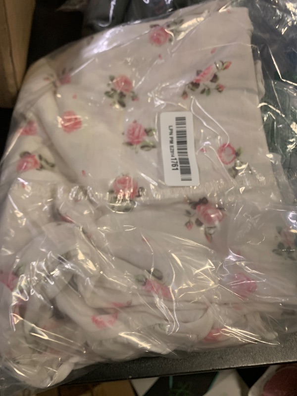 Photo 1 of Arshiner Girls Pj Dress Victorian Nightgown Womens Sleepshirt Soft Sleepwear Nightshirt Comfy Sleep Dress (White Print, 9-10 Years)
