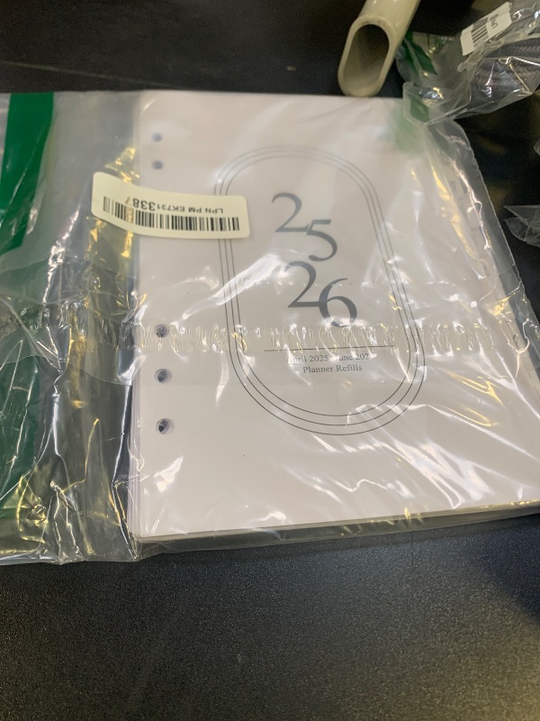 Photo 1 of 2025-2026 Monthly Planner Refill, A5 Planner Inserts for 6 Holes, 5.5"x8.5", July 2025 - June 2026, 12 Monthly Calendars with Laminated Tabs, 6-Hole Punched