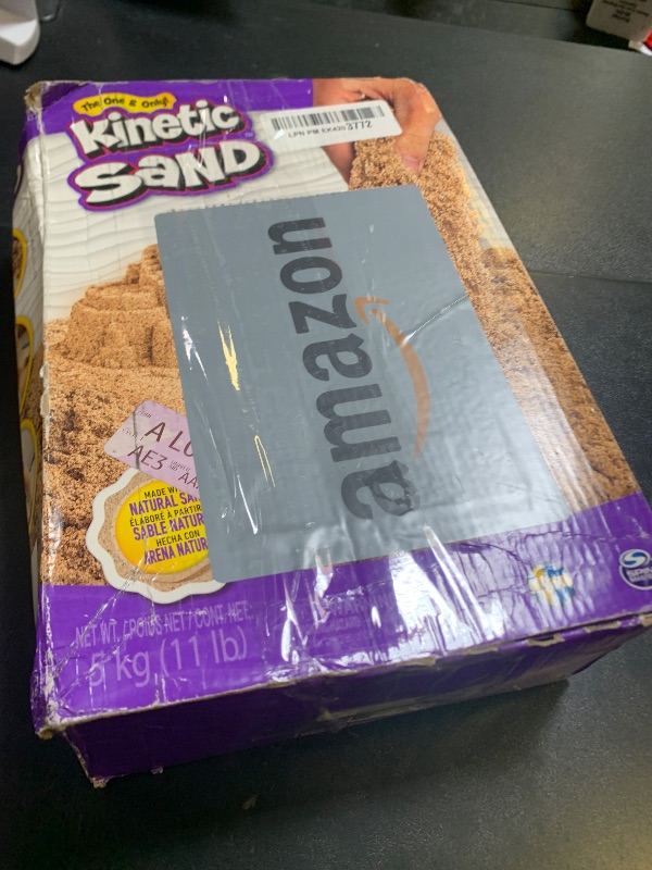 Photo 1 of Kinetic Sand, 11lb (5kg) Natural Brown Play Sand Mega Box, Sensory Toys for Kids & Classroom, Back to School Teacher Must Haves (Packaging May Vary)