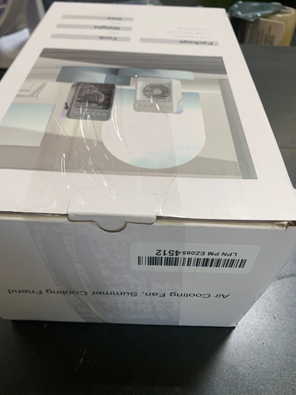 Photo 1 of Portable Air Conditioners, Mini Air Conditioner Personal Evaporative Air Cooler with 4 Speeds 7 Colors, 600ML Portable Ac Unit Fan 2 Cool Mist Cooling Fan for Room Office Car