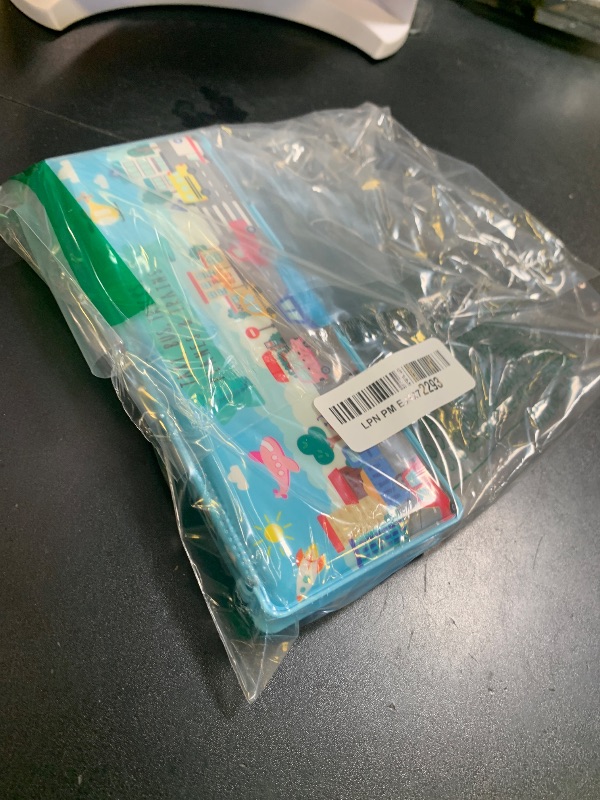 Photo 1 of Henoyso Multifunctional Pencil Box for Boys Car Pencil Case with Calculator and Sharpener Cool Cute Pencilcase School Supplies Essentials Back to School Gift Birthday Present for Kids Tee