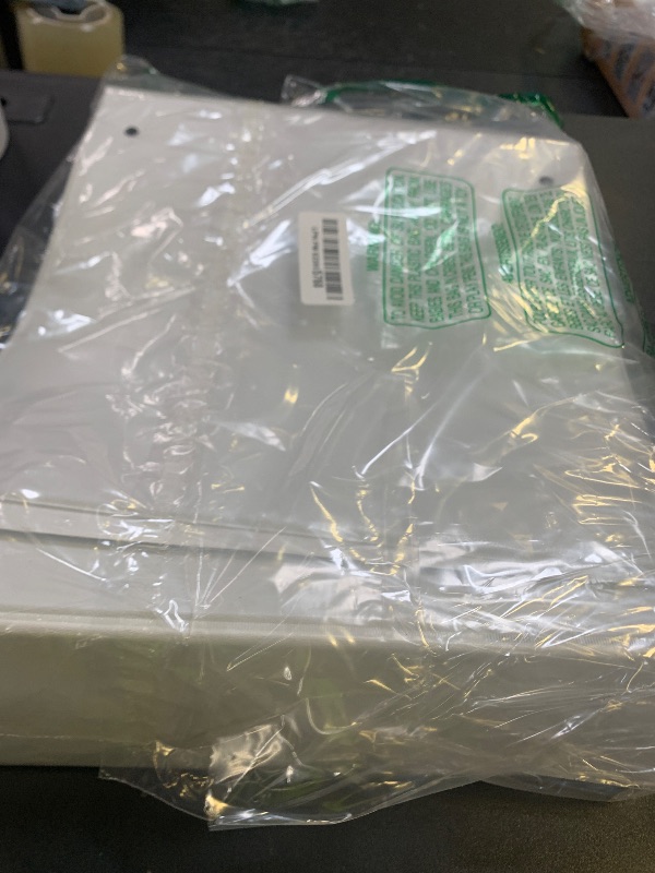 Photo 1 of Amazon Basics 3 Ring Binders, 3 Inch, 2 Pack, D-Ring Organizer for School, Home Office, White