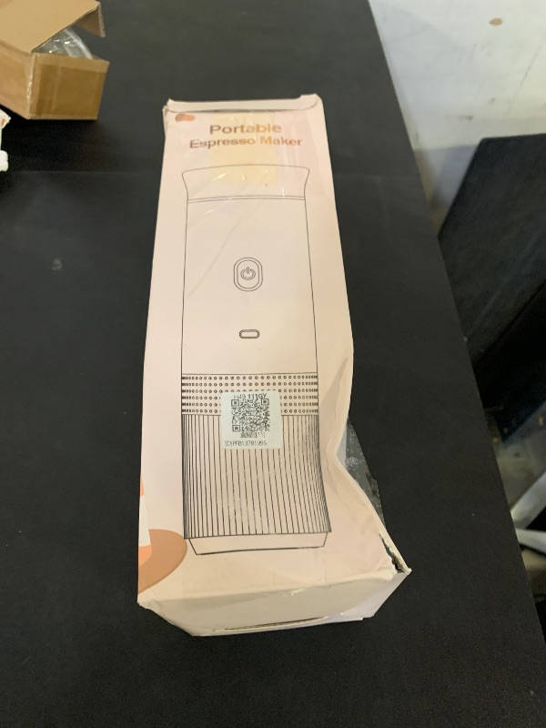 Photo 1 of Irishom Portable Coffee Machine, 3 in 1 Cordless Electric Coffee Maker, Work with Capsule and Ground Coffee, Cold Brew and Heating Coffee Maker with 150ml Cup