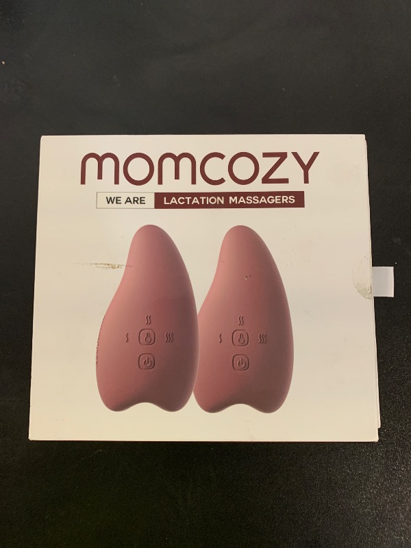 Photo 1 of Momcozy Double Lactation Massager Warming for Breastfeeding, Pumping, Heat & Vibration for Improve Milk Flow, Breastfeeding Essentials for Clogged Ducts, Engorgement