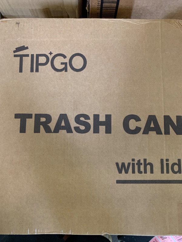 Photo 1 of TIPGO Slim Bathroom Trash Can with Lid Soft Close, Step Pedal, 6 Liter / 1.6 Gallon Stainless Steel Trash Bin, Small Garbage Cans for Bedroom, Office, Kitchen (Matte Black)