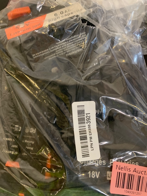 Photo 1 of TREE.NB 2 Pack 6.0Ah 18V Battery Replacement for Ridgid Power Tool Battery with 18V Fast Charger Compatible R840087, R840083, R840085, R840086, AC840089, AC840085, AC840086, AC840087P