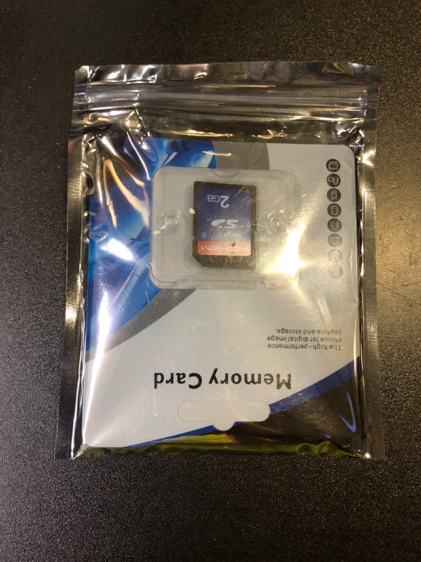 Photo 1 of INDMEM 2 Pack SD Card 2GB Class 4 Flash Memory Card 2G SLC Stanard Secure Digital Cards (2PC)