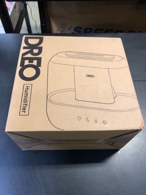 Photo 1 of Dreo Humidifiers for Bedroom, Top Fill 4L Supersized Cool Mist Humidifier, 36H Runtime, 28 dB Quiet Ultrasonic Air Humidifier for Large Room, Plants, Baby Nursery, Indoor, Night Light, Easy to Clean