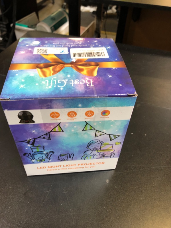 Photo 1 of MOKOQI Star Night Light Projector for Kids with Timer - Glow in The Dark Stars and Moon, Best Gift for 1-14 Years Old