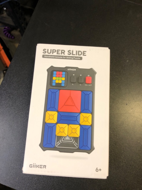 Photo 1 of GiiKER Super Slide Puzzle Games, Original 500+ Challenges Brain Teaser Puzzle, Toys for Kids Teens, Travel Games Birthday Gifts Easter Basket Stuffers for Boys Girls, Activities for Road Trips