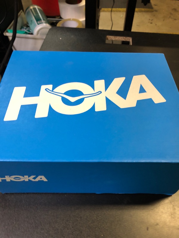 Photo 1 of Hoka Women's Clifton 9 Sneaker, Black/White, 8