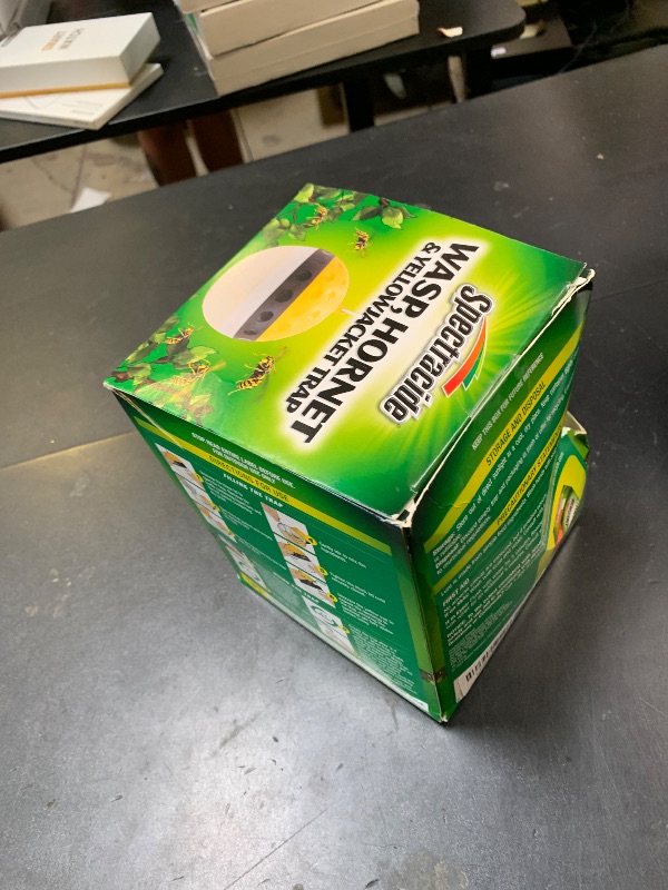 Photo 1 of Spectracide Wasp, Hornet & Yellowjacket Trap, Hanging Wasp & Hornet Trap with a Quick-Drown Formula That Submerges & Kills Insects, 1 Count