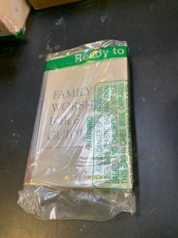 Photo 1 of Family Worship Bible Guide by Joel?R.?Beeke, Michael?Barrett, Jerry?Bilkes & Paul?Smalley | Hardcover Devotional Companion with Insights & Questions for Every Bible Chapter | Reformation Heritage