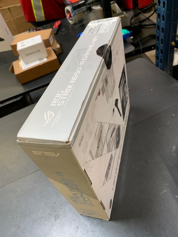 Photo 1 of ASUS ROG Strix B650-A Gaming WiFi 6E AM5 (LGA1718) Ryzen 7000 Motherboard(12+2 Power Stages,DDR5,3xM.2 Slots,PCIe® 4.0, 2.5G LAN,WiFi 6E,USB 3.2 Gen 2x2 Type-C® Port)