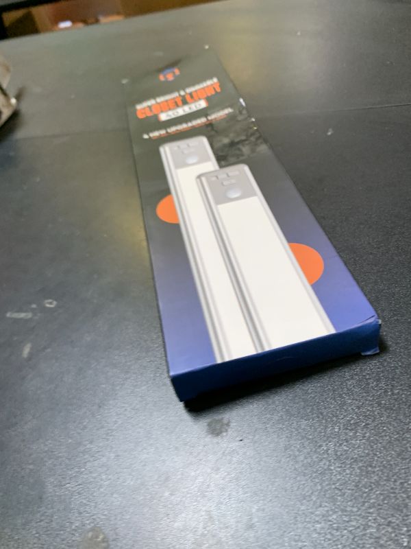 Photo 1 of BLS 10inch Under Cabinet Lights, 40 LED Closet Lights, Motion Sensor Light Indoor, Battery Operated Lights, 1800mah USB C Rechargeable Under Cabinet Lighting, Magnetic Night Light for Kitchen (2 Pack)