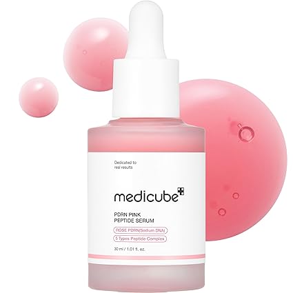 Photo 1 of medicube PDRN Pink Peptide Serum, Pink glow serum, Peptide, Niacinamide, Hydrating & Moisturizing & Firming, Uneven Skin Tone, Korean Skincare | 1.01 fl.oz. (1.01 fl.oz., Rose PDRN (Vegan)) EXP 9/5/26


