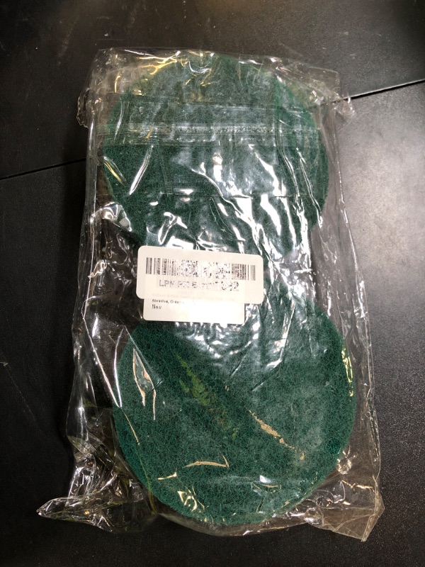 Photo 1 of Kichwit 6-Pack Replacement Scrub Pads, Super Abrasive, Green (5 Inch)