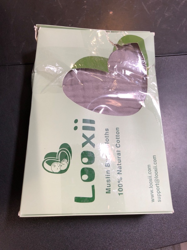 Photo 1 of Looxii Muslin Burp Cloths 100% Cotton Muslin Cloths Large 20''x10'' Extra Soft and Absorbent 6 Pack Baby Burping Cloth for Boys and Girls(Multicolor)