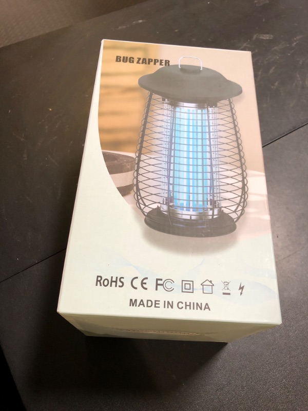 Photo 1 of Bug Zapper Indoor & Outdoor, 4200V Electric Mosquito Zapper, 10 Years Lifespan, 6.5ft Power Cord, Waterproof, Fly Trap Mosquito Trap, Fly Killer Fly Zapper for Home, Patio, Kitchen, Backyard, Camping