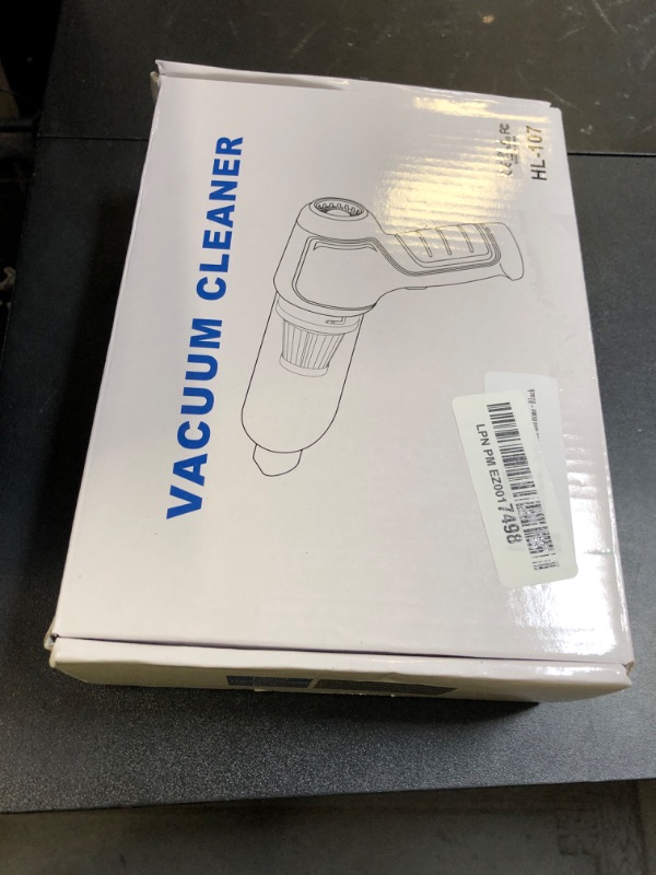 Photo 1 of SUNCANDXY Handheld Vacuum Cordless Rechargeable: 12000PA Car Vacuum Cleaner with Brushless Motor 3 in 1 Portable Mini Small Vacuum for Pet Car Office Home - Black