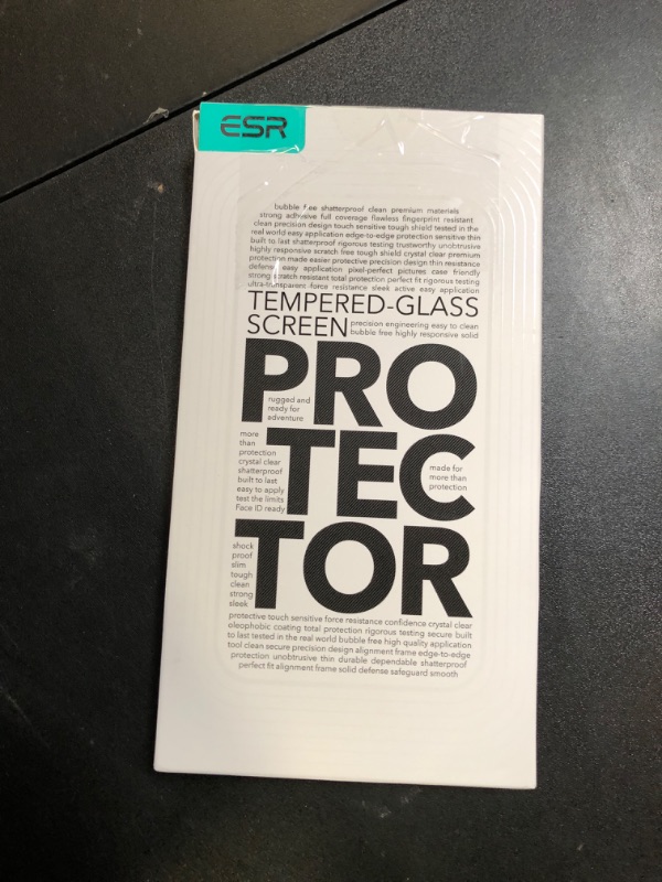 Photo 1 of ESR 3 Pack for iPhone 14 Pro Max Privacy Screen Protector, Anti-spy Tempered-Glass Privacy Screen Protector, Micro-curved Edges, Case Friendly