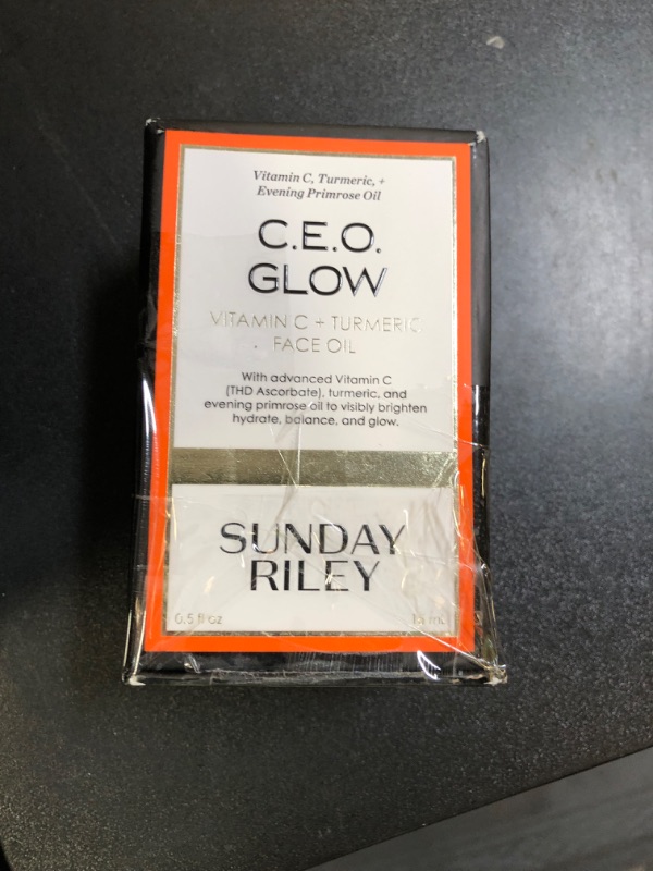 Photo 1 of Sunday Riley C.E.O. Glow Vitamin C & Turmeric Face Oil, 0.5 Fl Oz