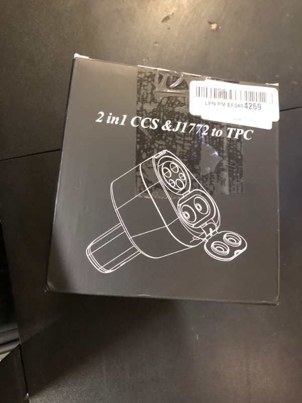 Photo 1 of Blshwez 2-in-1 CCS1 & J1772 to Tesla Adapter 250KW/1000V - SuperFast Charging for Model Y/3/S/X, Compatible with Level 1 2 3 Charging Stations with CCS1& J1772 Plug, UL/FCC Certified, IP65 Waterproof