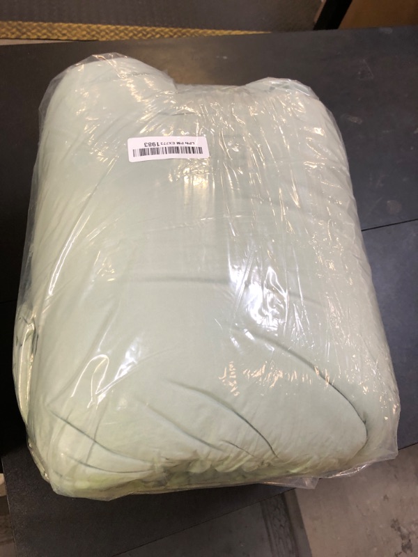 Photo 1 of Litanika Oversized King Comforter Sets Sage Green - 7 Pieces Bed in a Bag Oversized King Bedding Comforter Sets, Solid Lightweight Bed Set with Comforter, Sheets, Pillowcases & Shams